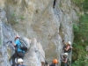 Auf dem Klettersteig...
