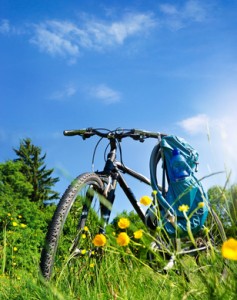 Fahrradtour Natur Sommer - Trekking Bike Tour in Summer