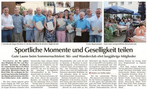 SWC Sommerfest 2016